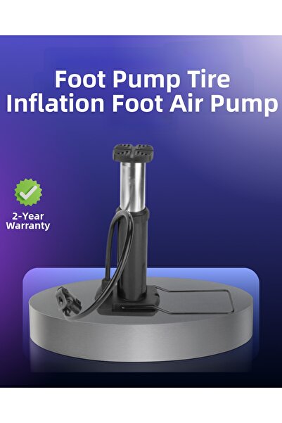 ZERO LAND Sptrns Foot Pump Automobile Motorcycle Bicycle (111826) Tire Inflator