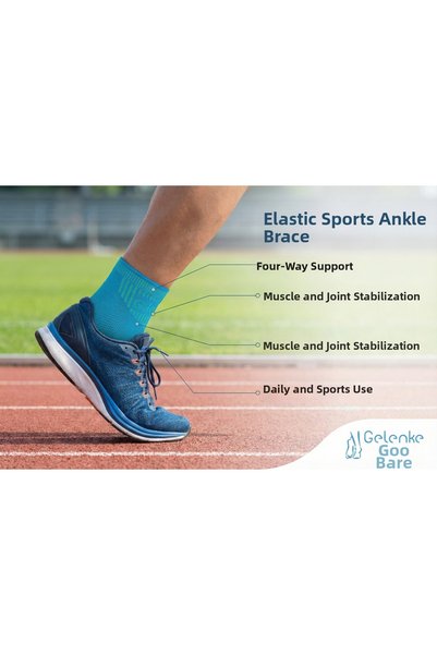 Gelenke Elastic Sports Ankle Brace – Supportive Knitted Bandage