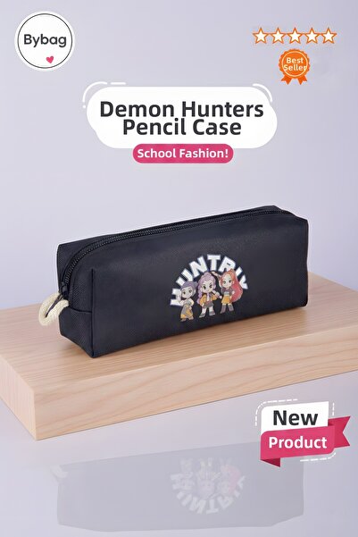 BYBAG Demon Hunters K-Pop Special Series Anime Pencil Case High Capacity Wate...