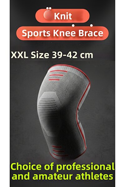 Veltomed واقي ركبة رياضي محبوك ثلاثي الأبعاد مقاس XXL لتخفيف الآلام وحماية ال...