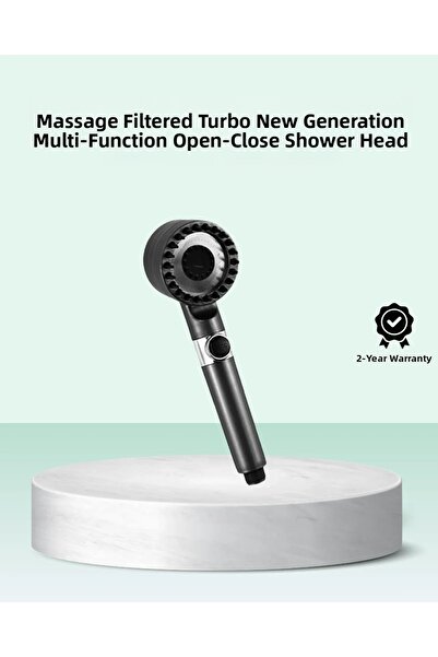 Fırsatkolik On/Off Button Filtered Shower Head New Generation Design