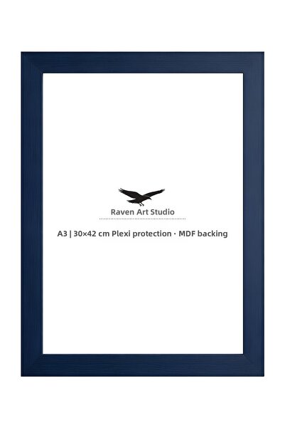 Raven Art Studio Potala A3-30X42Cm Navy Blue Picture Photo Document Poster Do...