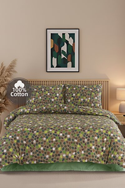 Cote Blanc Mineral 100% Cotton Single Duvet Cover Set