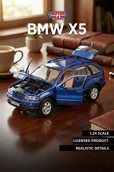 craftivio Motor Max 1:24 Bmw X5 Diecast Model Car - Metal Collectible Vehicle...