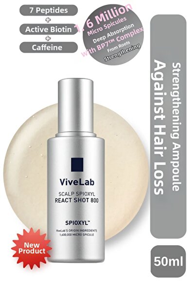 ViveLab أمبولة سبايوكسيل رياكت شوت 800 (50 مل) / أمبولة مقوية مضادة لتساقط الشعر