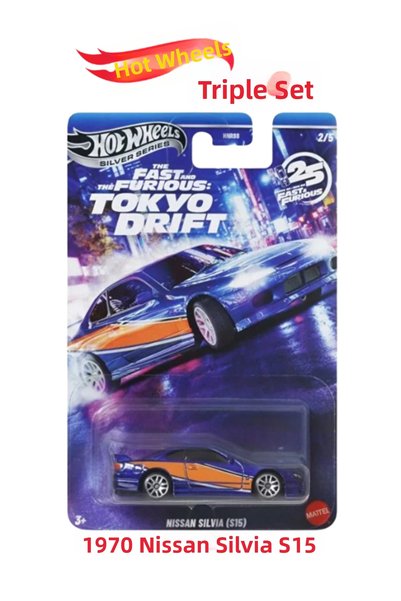 HOT WHEELS Fast & Furious Tokyo Drift Hnr88 Set of 3