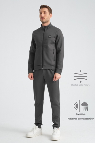 Shooter Sportswear Scuba Men's Seasonal Regular Fit Tracksuit Set