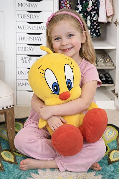 caps لعبة تويتي القطيفة - موديل كتكوت 55 سم