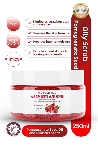 BioBellinda Pomegranate Seed Oil Scrub 250 ml
