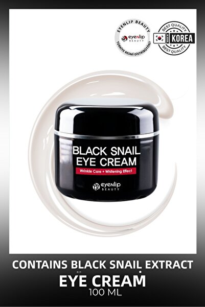 Eyenlip Beauty كريم للعين يحتوي على خلاصة الحلزون الأسود 50 مل