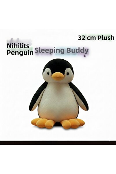 BLACK DİAMOND PLUSH TOY رفيق النوم نهيلايست بينجوين 32 سم من القطيفة