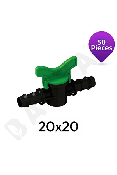 Bahyap Irigare prin picurare Kurtagazi Mini Supapă 20x20 - 50 Bucăți