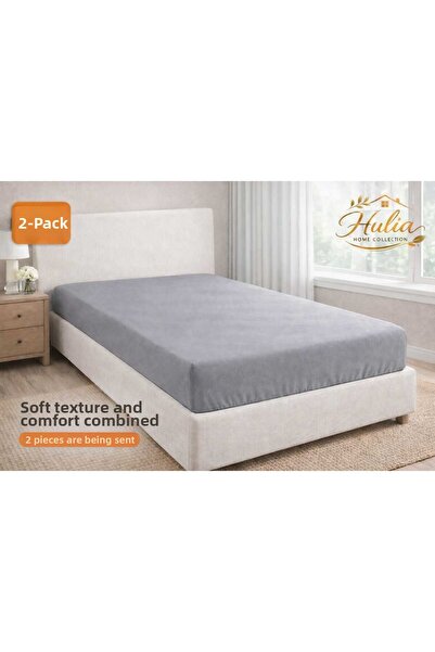 Altıntaş soft 2 Pieces Combed Cotton Elastic Sheets Single Size Cotton Soft T...