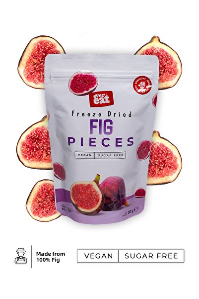 EverEat حبات التين المجففة بالتجميد - وجبة خفيفة صحية، مصنوعة بطريقة التجميد ...