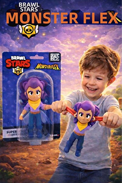 BRAWL STARS مجسم مونستر فليكس سوبر ستريتش - شيلي