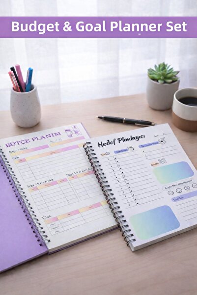 İmajmix Budget + Goal Planner Set |   Finance, Focus, and Daily Planning |   ...