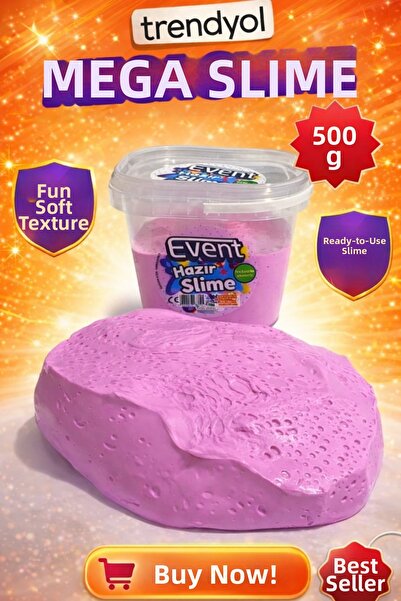 EVENT Slime Mega Jumbo Size 500 Gr with Test Report