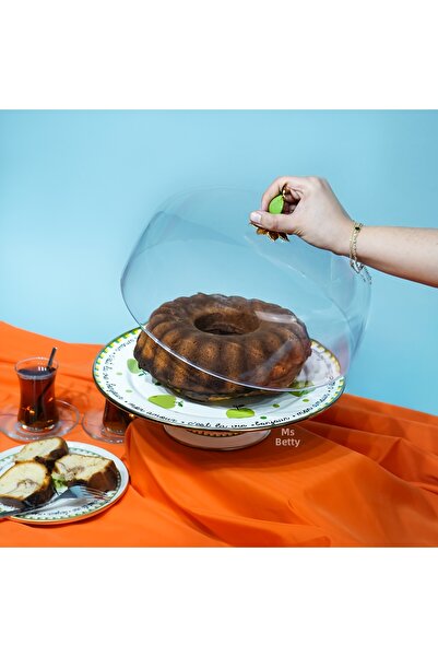 Miss Betty Mon Amour Enamel 30 cm Pedestal Cake Pan