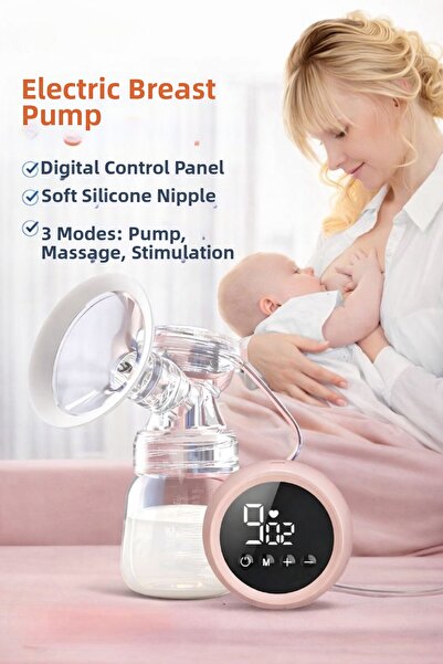 MorBebe Single Electric Breast Pump I Electric Milk Pump I Milk Extraction Ma...