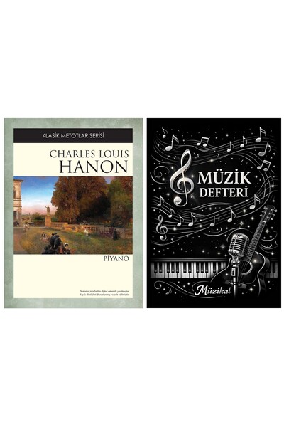 Sebil Yayınevi Klasik Metotlar Serisi: Hanon Müzik Defteri Hediyeli