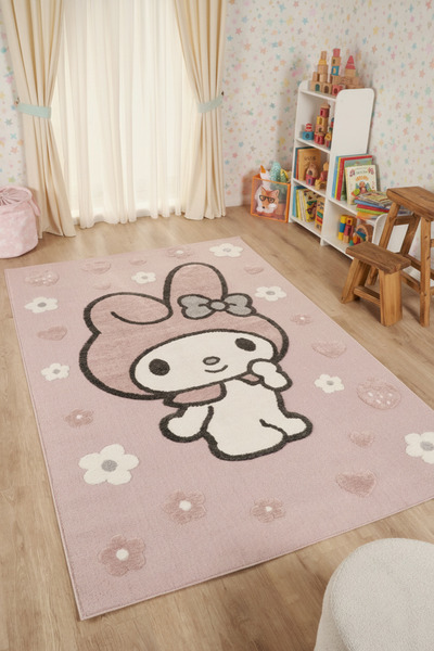 essense Home&Living TİNKY Yumuşak Bukleli Yumuşak Peluş Post Shaggy Krem Çocu...