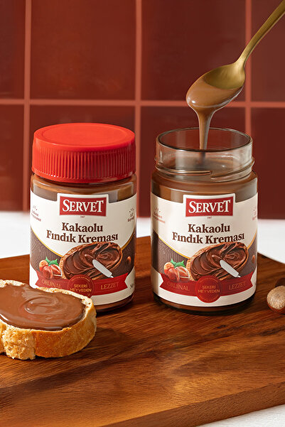 Servet Kakaolu Fındık Kreması 315 gr 2'li Paket