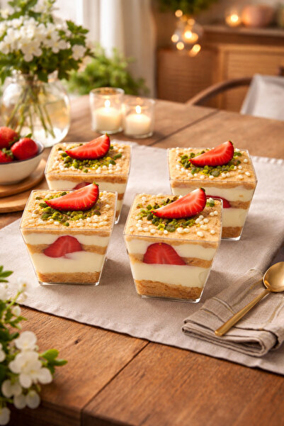 Ambalaj Evi Plastic Acrylic Prism Bowl 120 Cc 10 Pieces