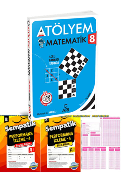 Arı Yayıncılık Arı Yayınları 8. Sınıf Lgs Matematik Atölyem Güncel Baskı