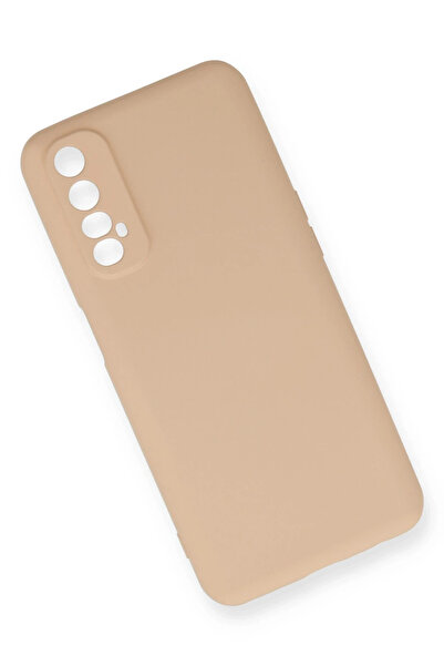 Kazan Hobi حافظة نيو فيس ريلمي 7 مصنوعة من السيليكون المخملي نانو - بودرة