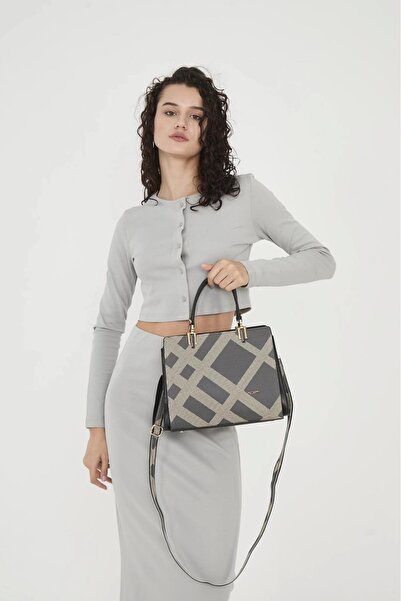 CRESSBERRY 14318 Γυναικεία τσάντα χεριού & ώμου με πολλά διαμερίσματα