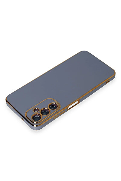 POYRAZ MARKET حافظة سامسونج جالاكسي A05S من نيو فيس سيليكون فوليت - أزرق