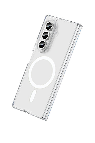 Rubyyavm حافظة نيو فيس لهاتف سامسونج جالاكسي زد فولد 7 ماجنيتيكسيف سيليكون شف...