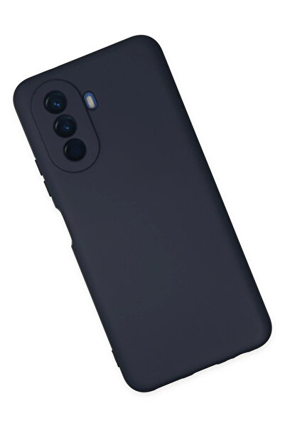 POYRAZ MARKET حافظة Huawei Nova Nova Y70 نانو نانو داخل سيليكون مخملي - أزرق ...