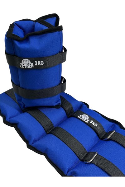S ZEYREK 3 Kg × 2 Pieces Total 6 Kg Hand Foot Wrist Muscle Strengthener Weight Set Sand Weight Bag