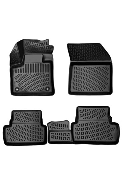 Umbrella Set covorașe auto din cauciuc tip tavă Peugeot 3008 II 2016-