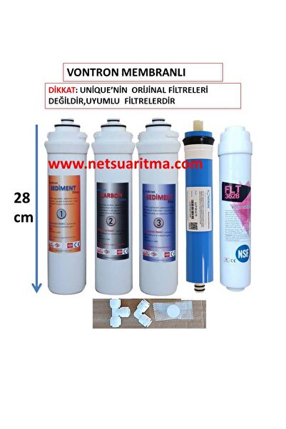netsu arıtma Vontron Membranlı-İhlas Cebilon Unique,Dijital Uyumlu Su Arıtma ...