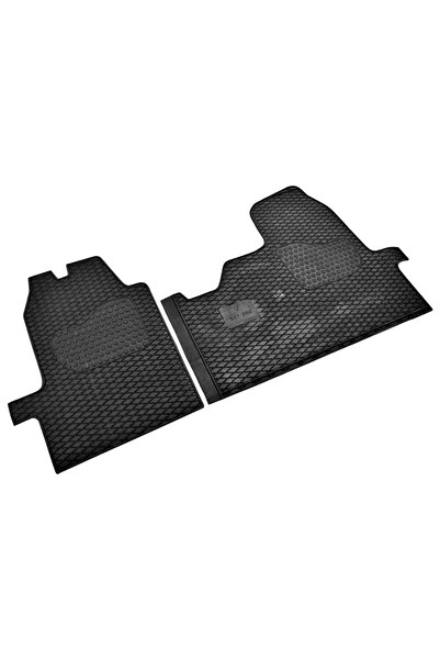 Image Ford Transit V347/v348 2006-2013 Siyah Kauçuk Paspas (2 Parça)