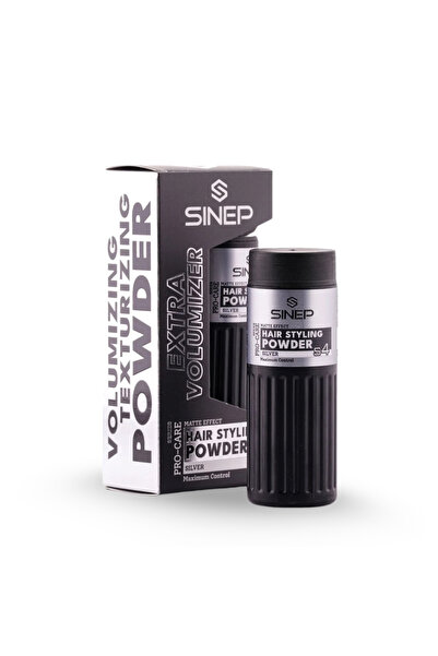 Sinep بودرة تصفيف الشعر 20 غرام - فضي S4