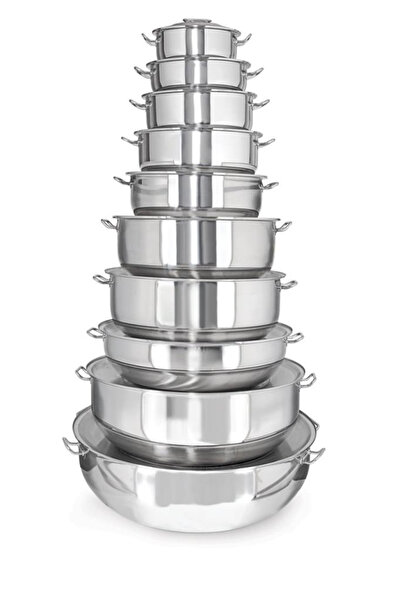 Kapp Çelik Helvane Tencere 110x35 - 289 Lt