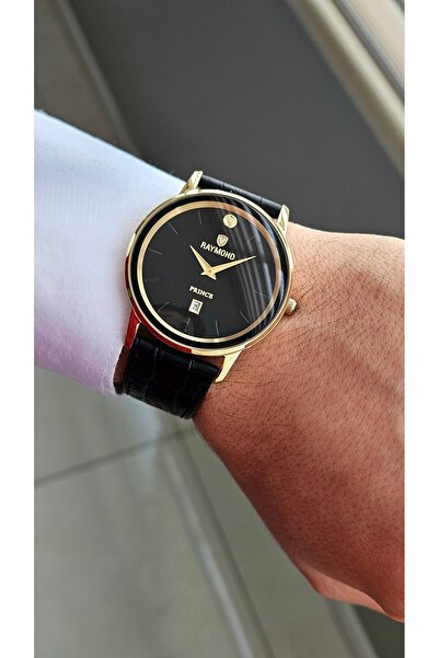 Raymond - Rym-1036 Men's Classic Wristwatch-Stainless Steel