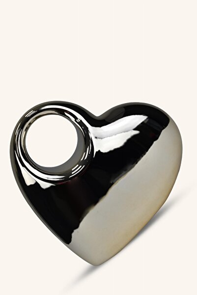 birizmoda Τσάντα βραδινού φορέματος Heart Model Shiny - Χρυσό