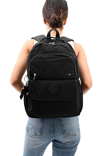 Sanmorris حقيبة ظهر مجعدة