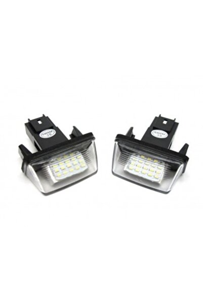 Xenon Bright Lumini LED pentru plăcuța de înmatriculare PEUGEOT 206, 207, 306...