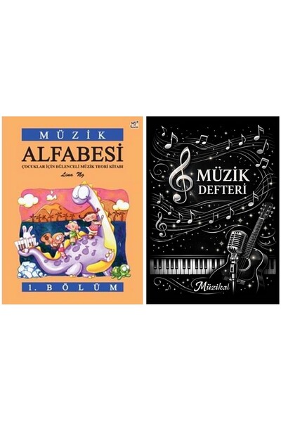 Müzik Alfabesi 1. Bölüm Müzik Defteri Hediyeli