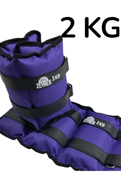 S ZEYREK 2 Kg × 2 Pieces Total 4 Kg Hand Foot Wrist Muscle Strengthener Weight Set Sand Weight Bag