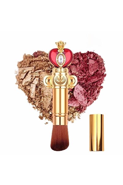 EDA LUXURY BEAUTY فرشاة مكياج ذات غطاء مخصص، فرشاة مكياج فاخرة ثلاثية الأبعاد...