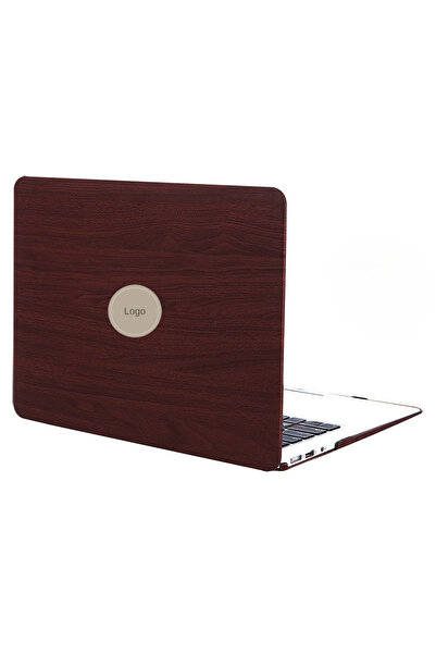 Mcstorey MacBook Air 13 inç A1369 A1466 Uyumlu Ahşap Kaplama Sert Kapak Koruy...