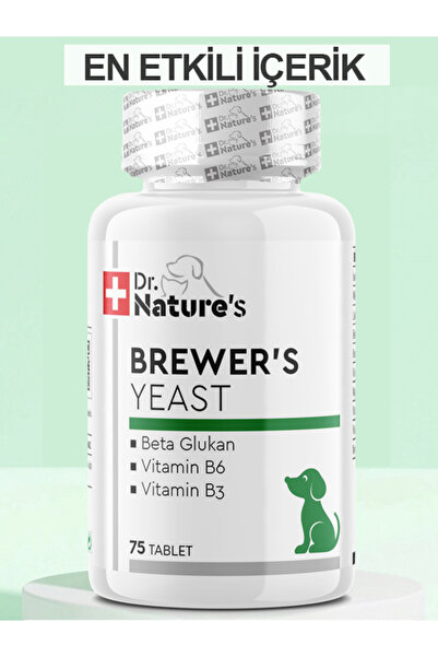Dr. Nature's Brewers Yeast 75 Tablet(tüy Dökülmeleri Önleyici Premiks)