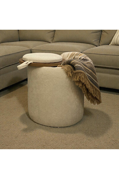 pufunny Çok Amaçlı Sandıklı Sehpa Puf 40×40cm