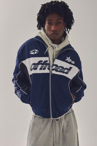 Bershka Baskılı spor ceket